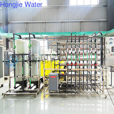 1.5 TPH Ultra Pure Water System with Double Pass RO and EDI Technology for Industrial Applications